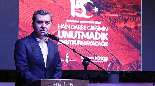 15 Temmuz şehitleri Bergama’da anıldı