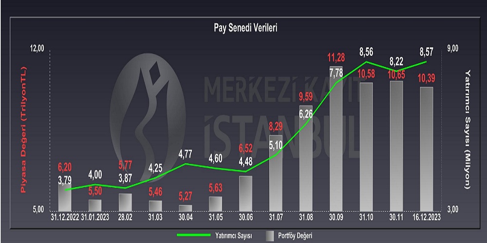 Yatırımcıların Portföy Büyüklüğü Eylül 2023 de Zirve Yapmıştı