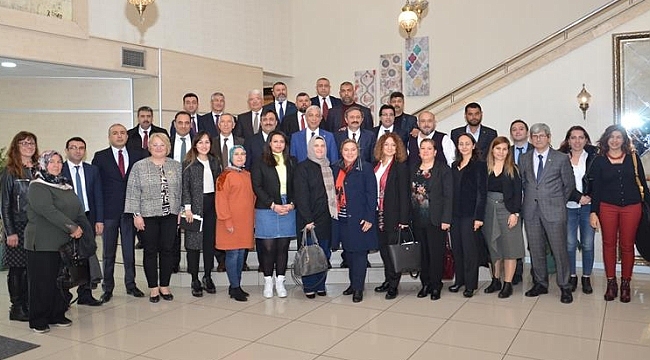 AK Partili Bekle ve Roman çiftçiler Ankara’da