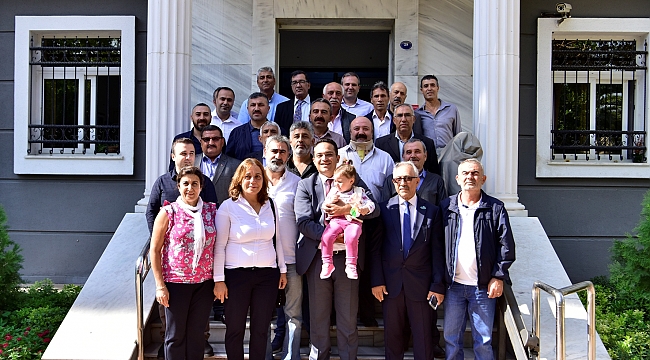 Alevi derneklerinden Başkan Atila’ya teşekkür ziyareti