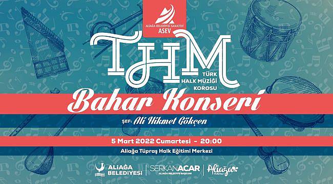 Aliağa Belediyesi Sanatevi’nden Bahar Konserleri