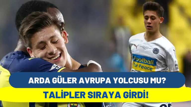 Arda Güler Avrupa’ya Yolcu! Fenerbahçe Arda Güler’i Kaptıracak