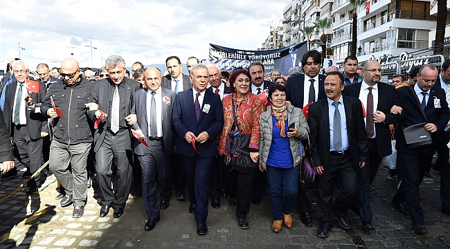 Atatürk, İzmir’de “Ata’ya Saygı Yürüyüşü”nde anılacak