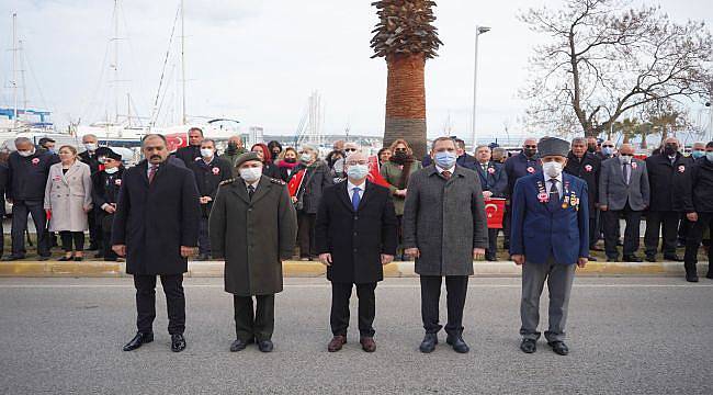 Ayvalık Çanakkale Şehitlerini Andı