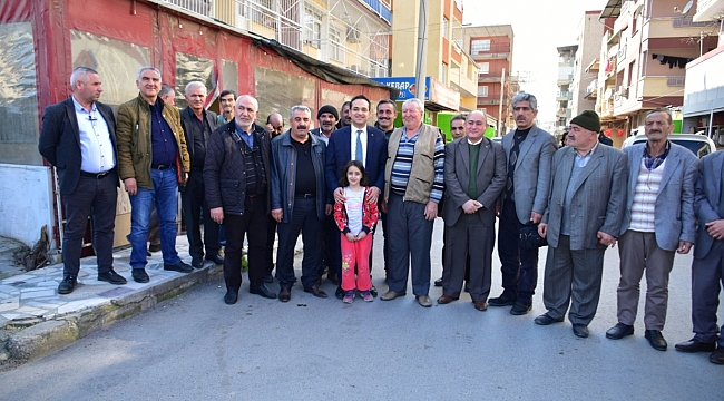Başkan Atila veda turlarına devam ediyor