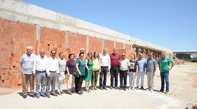 Başkan Çalkaya ve Başkan Engin, cemevinde incelemelerde bulundu!