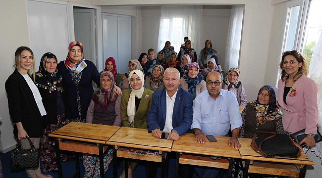 Başkan Görmez, kursiyerlerle buluştu