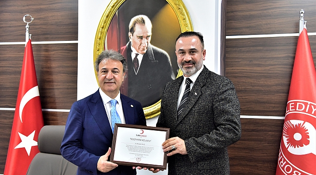 Başkan İduğ, ‘Türk Kızılayı ile çalışmaya hazırız’