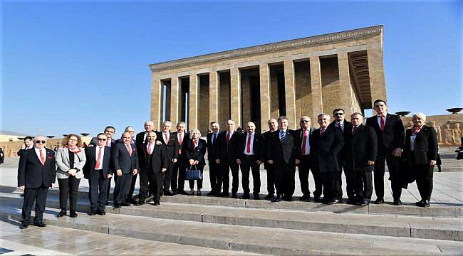 Başkan İduğ ve beraberindeki heyetten Ankara çıkarması