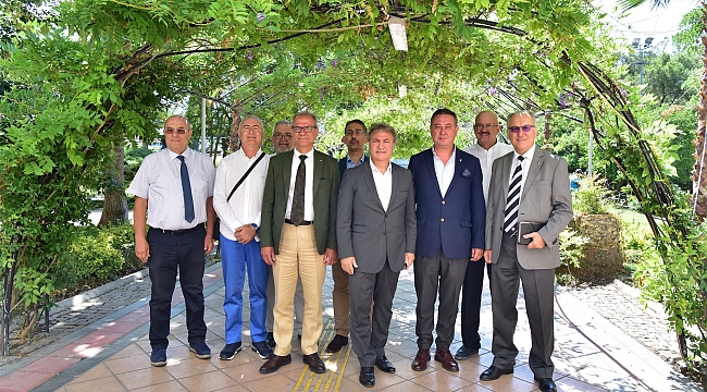 Başkan İduğ’a Altay Spor ve Eğitim Vakfı’ndan ziyaret!