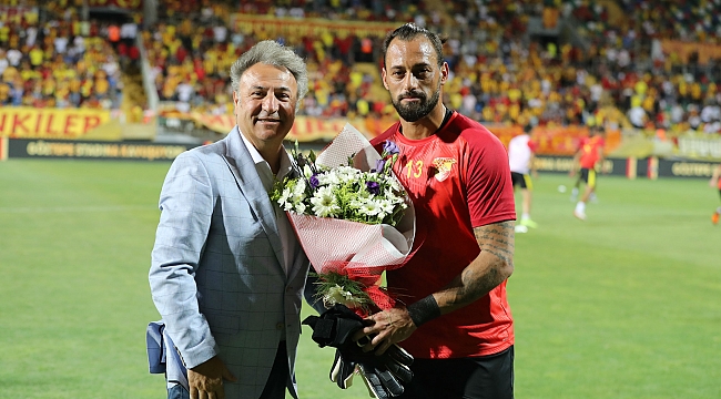 Başkan İduğ’dan Göztepe’ye destek!