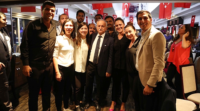 Başkan Karabağ, sendikacılarla bir araya geldi