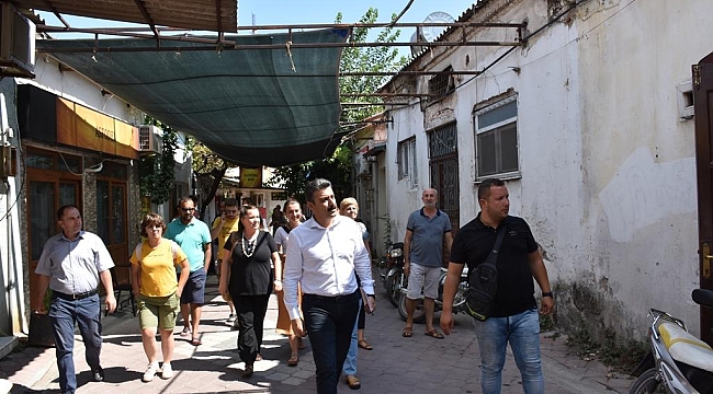 Başkan Kırgöz, Dikili’de yeni çalışması başlattı