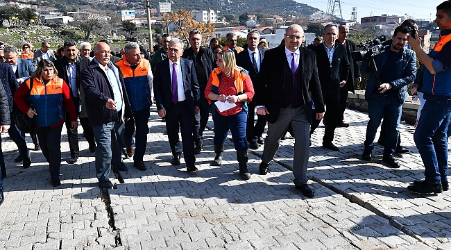 Başkan Kocaoğlu, Eğridere’yi ziyaret etti.