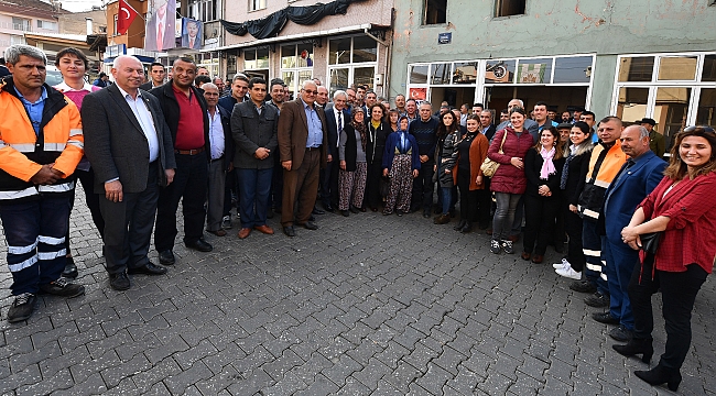 Başkan Kocaoğlu’na Beydağlılardan sevgi seli
