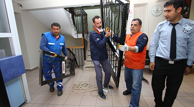 Başkan Sandal, talimatı verdi kapılar kaldırıldı!