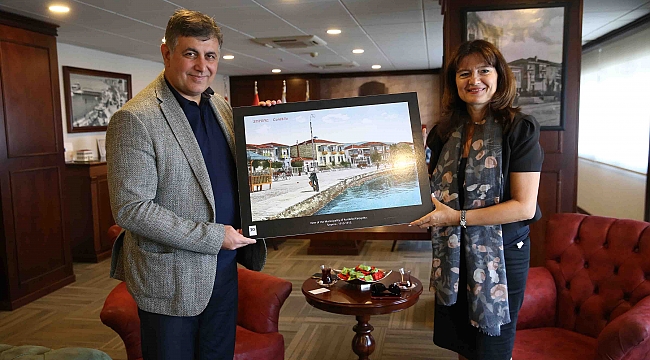 Başkonsolostan Karşıyaka’ya dostluk ziyareti