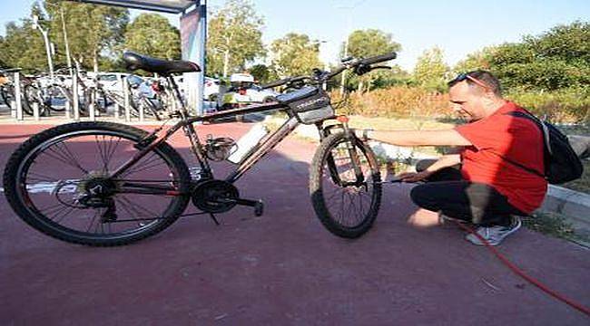 “Bisiklet bizden, gezmesi sizden”