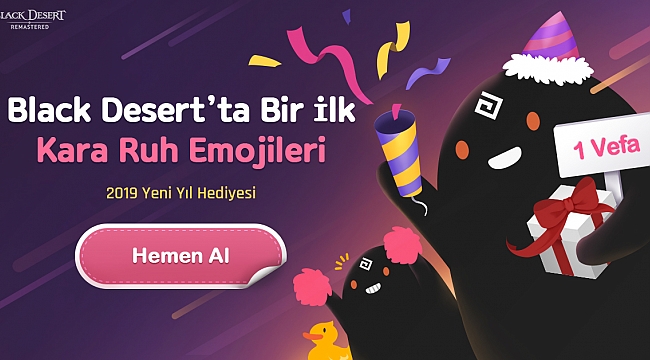 BLACK DESERT ONLINE YILBAŞI ŞENLİKLERİ BAŞLIYOR!