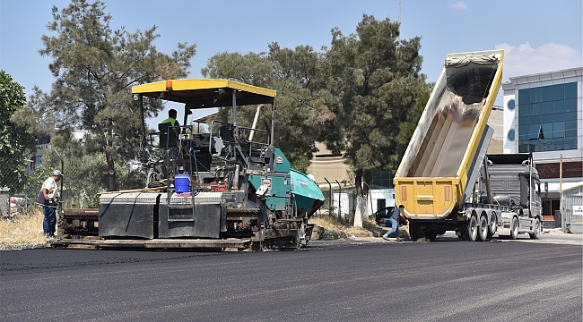 Bornova Belediyesi yolları yenileniyor