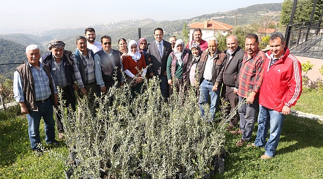 Bornova’da çiftçiye bilgi desteği