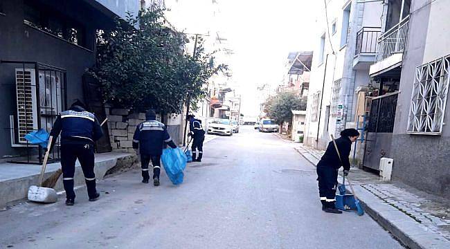 Bornova’da temizlik seferberliği devam ediyor