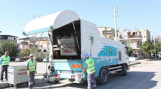 Bornova’da temizlik ve geri dönüşüm birarada