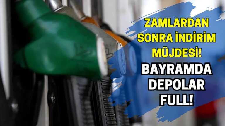 Bu İndirim Gönüllere Su Serpecek! Zam Beklerken Akaryakıtta İndirim Devri Geldi