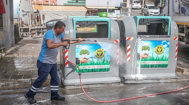 Buca’da cadde ve sokaklar bayrama hazırlanıyor