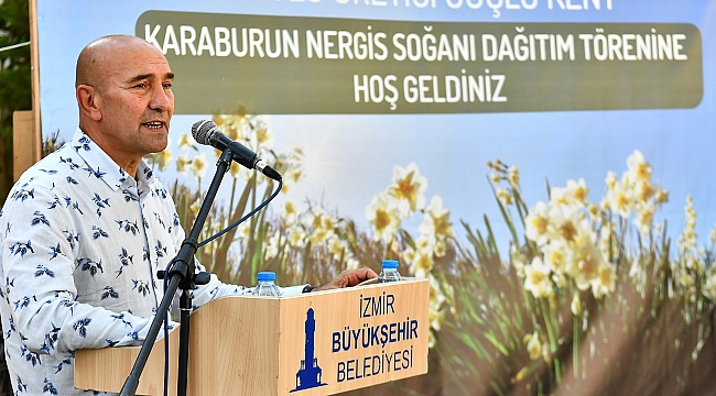 Büyükşehir, azalan nergis üretimini artırmak için kolları sıvadı!