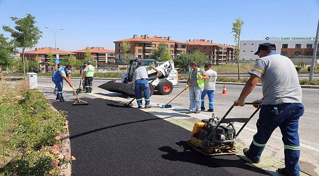 Çalışmalar Özlem Caddesi’nde Sürüyor