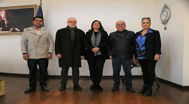 Çerçioğlu’na CHP ve Gelecek Partisi Başkanlarından ziyaret