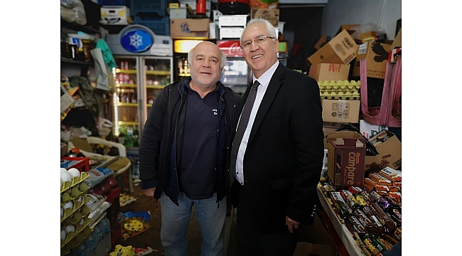 CHP’li Selvitopu, esnafla buluştu