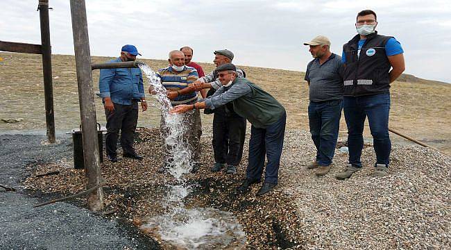 Çifteler Dikmen’e Yeni Su Kaynağı