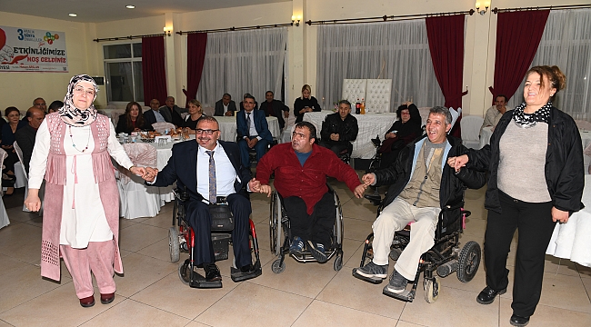 Çiğli’de engelliler için eğlence düzenlendi