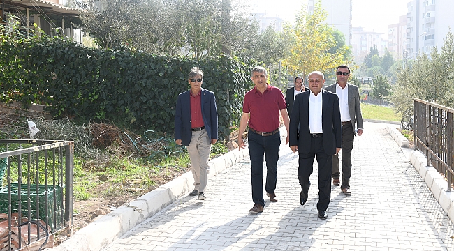 Çiğli’de üst yapı hizmetleri