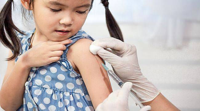 Çocukları korumak için aşı yaptırın!