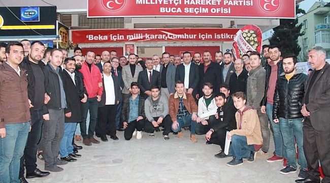 Cumhur İttifakı Buca’da SKM’yi açtı