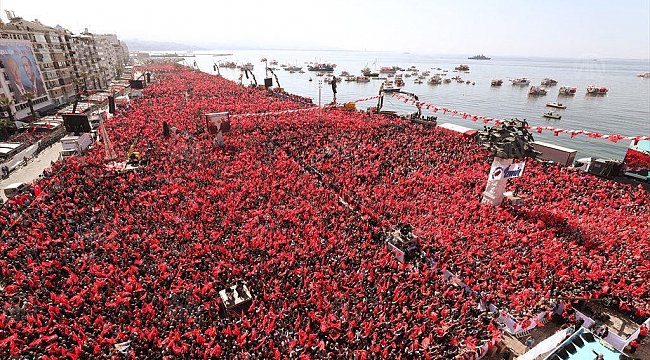 Cumhur ittifakından miting yorumu: “En kalabalık mitingi gerçekleştirdik”
