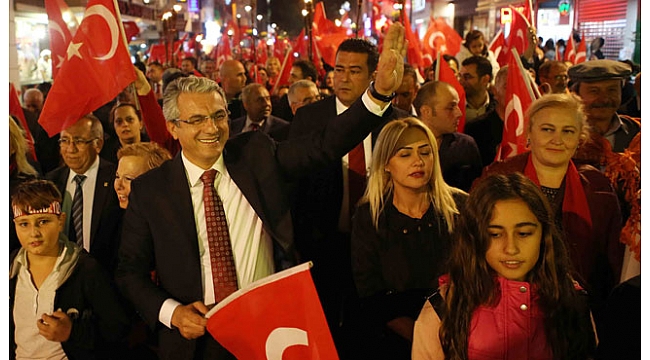 Cumhuriyet’e muhteşem kutlama