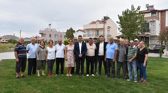 Dikili Belediyesi’nden park hamlesi!