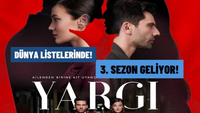 Dizi dünya çapında yankı yarattı! Yargı dizisi 3. sezon geliyor!