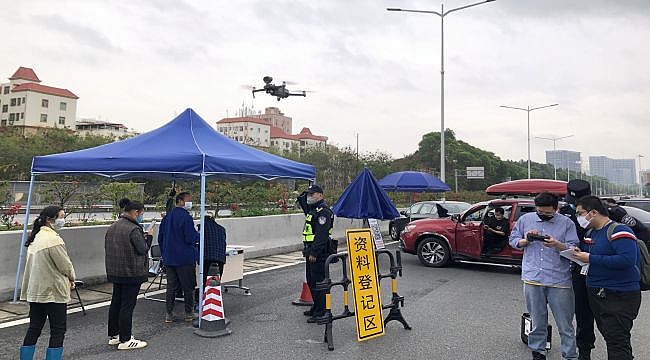 Dronlar Covid-19 ‘a karşı kullanılıyor