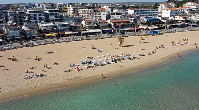 Dünyaca ünlü Altınkum Plajı hizmete başladı