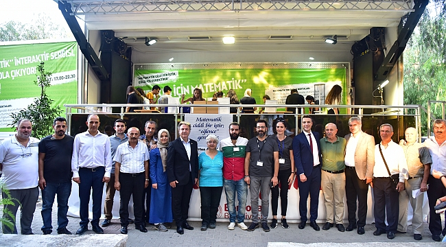 “Herkes İçin Matematik” tırı Bornovalılar ile buluştu