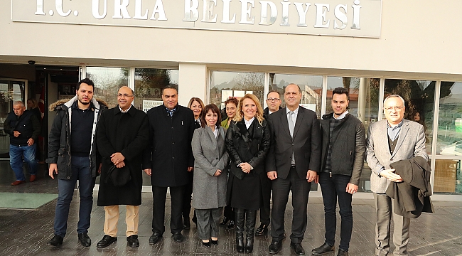 “Kardeş Şehir”den Urla’ya ziyaret!