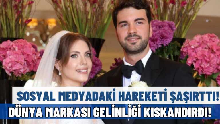 Eda Ece Nikah Masasında! Dünya Markası Gelinliği Göreni Kıskandırdı
