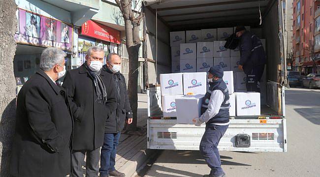 Esnaflara Koli Dağıtımı Sürüyor