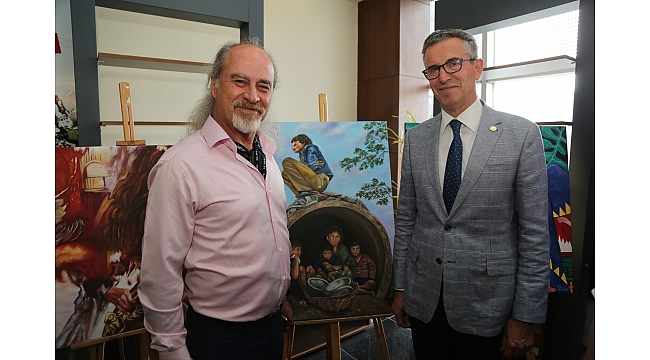 Gaziemir Belediyesi’nin kursiyerlerinden sergi