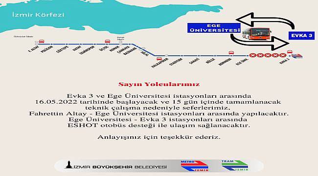 Geçici süre sefer yapılamayacak